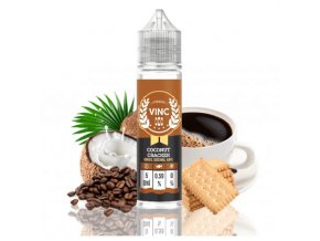 Příchuť VINC S&V: Coconut Cracker (Sušenka s kávou a kokosem) 12ml