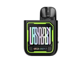 Elektronická cigareta: Lost Vape Ursa Baby 2 Pod Kit (900mAh) (Tech Black X Fancy Maze)