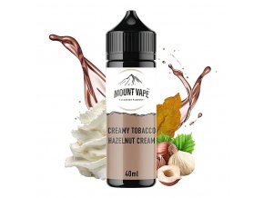 Mount Vape - Shake & Vape - Creamy Tobacco Hazelnut Cream - 40ml, produktový obrázek.