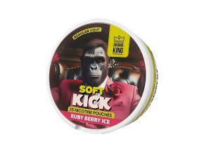 Aroma King Soft Kick - nikotinové sáčky - Ruby Berry ICE - 10mg /g, produktový obrázek.