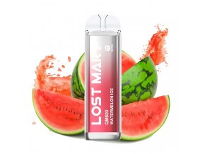 Lost Mary - QM600 - Watermelon ICE - 20mg, produktový obrázek.