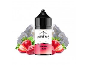 Mount Vape - Shake & Vape - Strawberry Cream - 10ml, produktový obrázek.