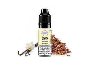 Dinner Lady Salt Vanilla Tobacco (Tabák s vanilkou) 10ml intenzita nikotinu 20mg