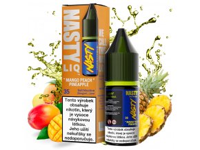 Nasty LIQ - Salte e-liquid - Mango Peach Pineapple - 10ml - 20mg, produktový obrázek.