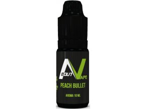 Příchuť About Vape (Bozz) Pure 10ml Peach Bullet (Šťavnatá broskev)