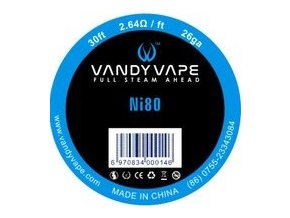 Vandy Vape Ni80 odporový drát 26GA 9m