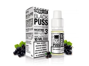 Pinky Vape - E-liquid - 10ml - 3mg - Black Puss (Černý rybíz)