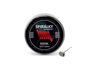 Spirálky od Karotky - MTL Clapton 0,6ohm (10ks)