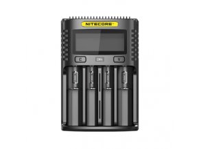 Multifunkční nabíječka baterií - Nitecore Intellicharger UM4 LCD (4 sloty)