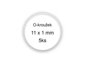 Sada O-kroužků / těsnění 11x1 mm (5ks)