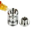 Clearomizér Wotofo Conqueror Mini RTA 2,5ml (Stříbrný)