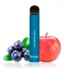 Elektronická cigareta Frumist Disposable - Blueberry Apple (Borůvka, jablko) - 0mg - Zero, druhý obrázek.