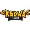 Kurwa Light - nikotinové sáčky, logo výrobce.