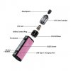 Elektronický grip: Eleaf iStick i40 Kit s GTL D20 Tank (2600mAh) (Fuchsia Pink)