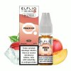 Elf Bar Elfliq - Salt e-liquid - Peach ICE - 10ml - 20mg, produktový obrázek.