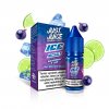 Just Juice Salt - E-liquid - ICE Blackcurrant & Lime (Ledový černý rybíz s limetkou) - 11mg, produktový obrázek.