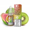 X4 Bar Juice Salt - E-liquid - Kiwi Passionfruit Guava (Kiwi, marakuja a guava) - 20mg, produktový obrázek.