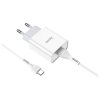 Nabíječka Hoco C81 Asombroso USB-C (5V / 2,1A) (Bílá)