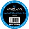 Vandy Vape Superfine MTL Fused Clapton odporový drát SS316 3m