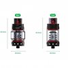 Smoktech TFV12 Prince - Náhradní pyrexové tělo - 2ml, rozdíly mezi 8ml a 2ml