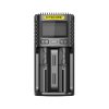 Multifunkční USB nabíječka baterií - Nitecore UMS2 LCD (2 sloty)