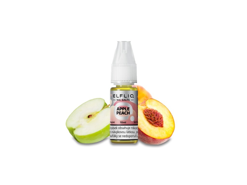 Elfbar Elfliq Apple Peach 10ml síla liquidu: 10mg