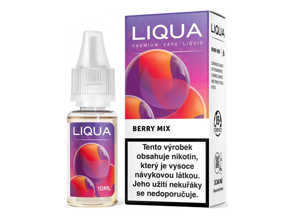 Fotografie Liqua Elements Berry Mix 10 ml, 12mg