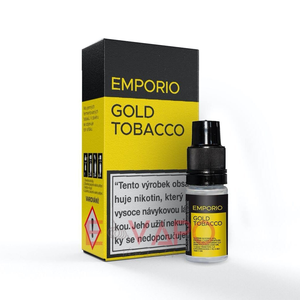 Imperia Emporio Gold Tobacco 10ml síla liquidu: 9mg