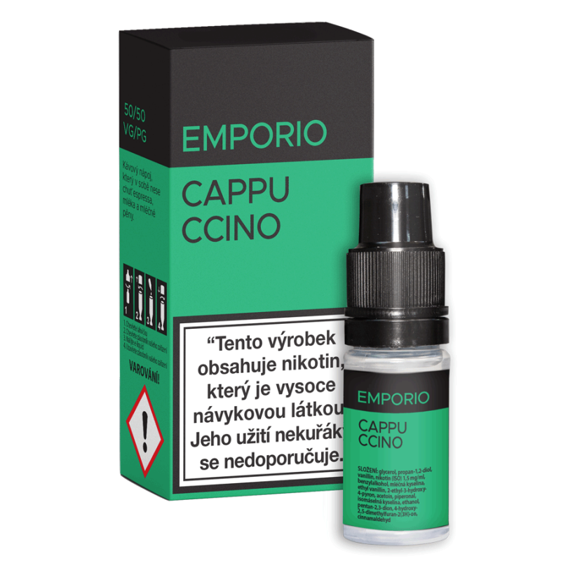 Imperia Emporio Cappuccino 10ml síla liquidu: 1,5mg