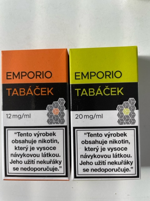 Imperia Emporio Nic Salt Tabáček 10ml síla liquidu: 12mg