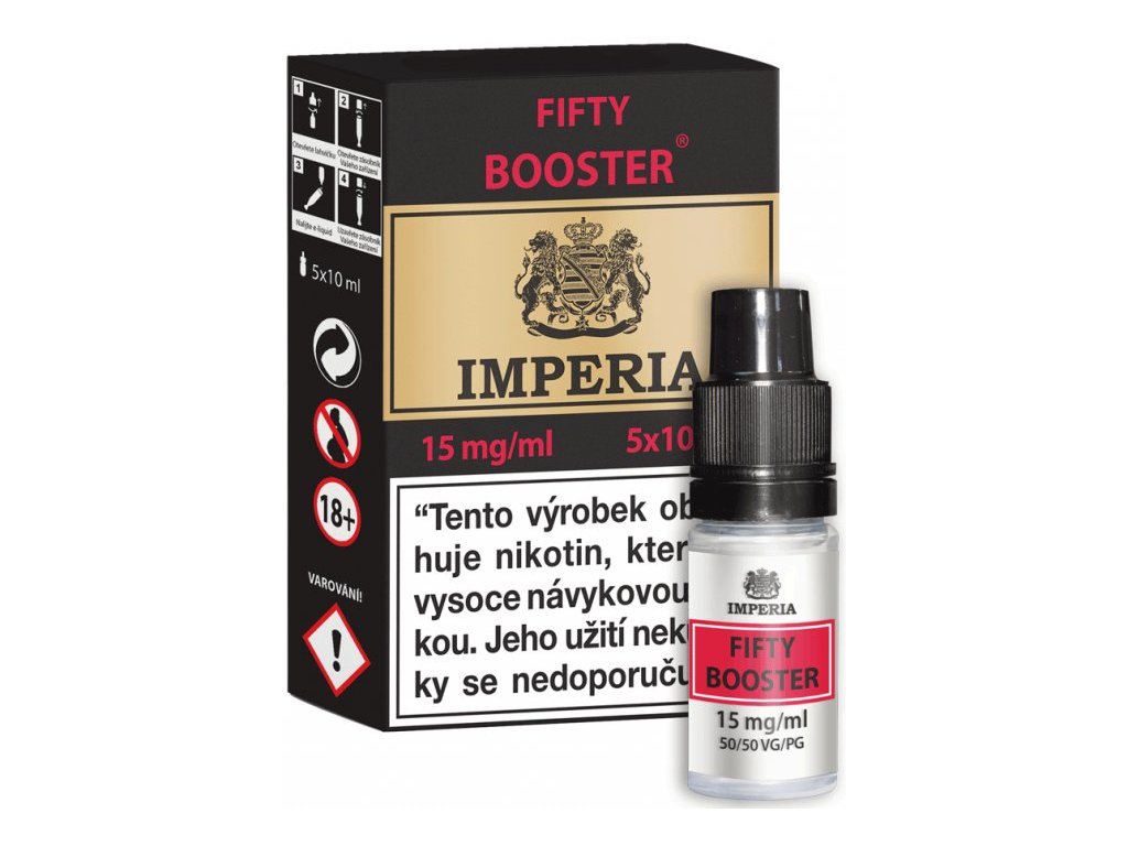 Báze Fifty Booster Imperia 5x10ml 15mg
