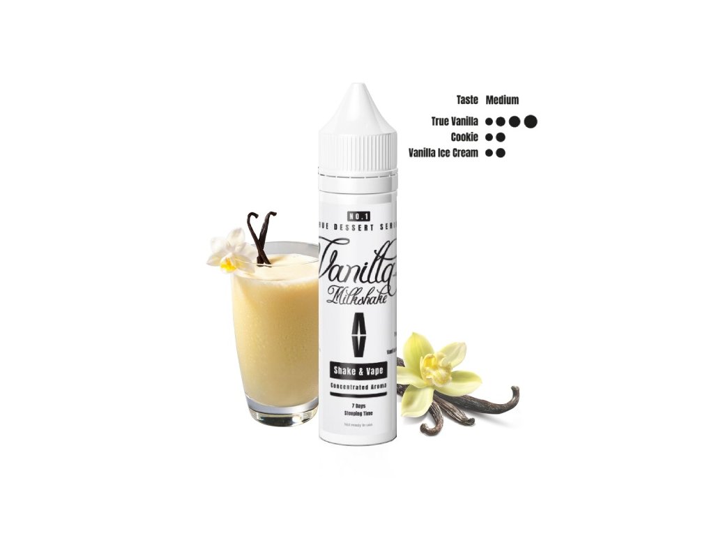 Adams Vape - Shake and Vape - Vanilla Milkshake 12ml