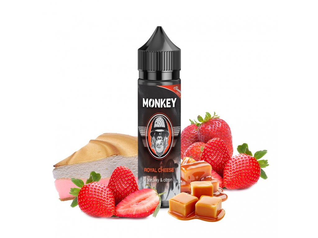 Monkey Shake and Vape Royal Cheese 12ml