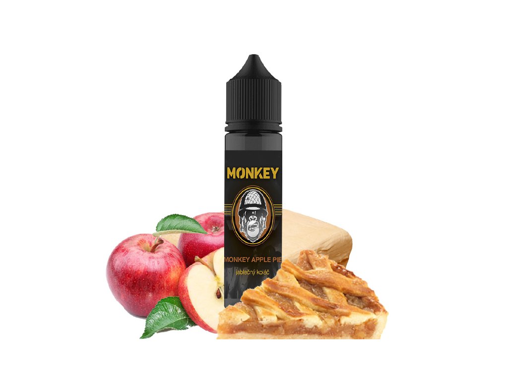 Monkey Shake and Vape Monkey Apple Pie 12ml