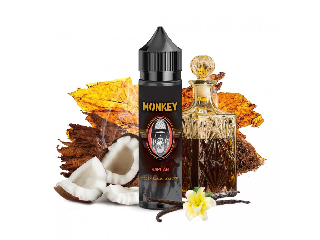 Monkey Shake and Vape Kapitán 12ml