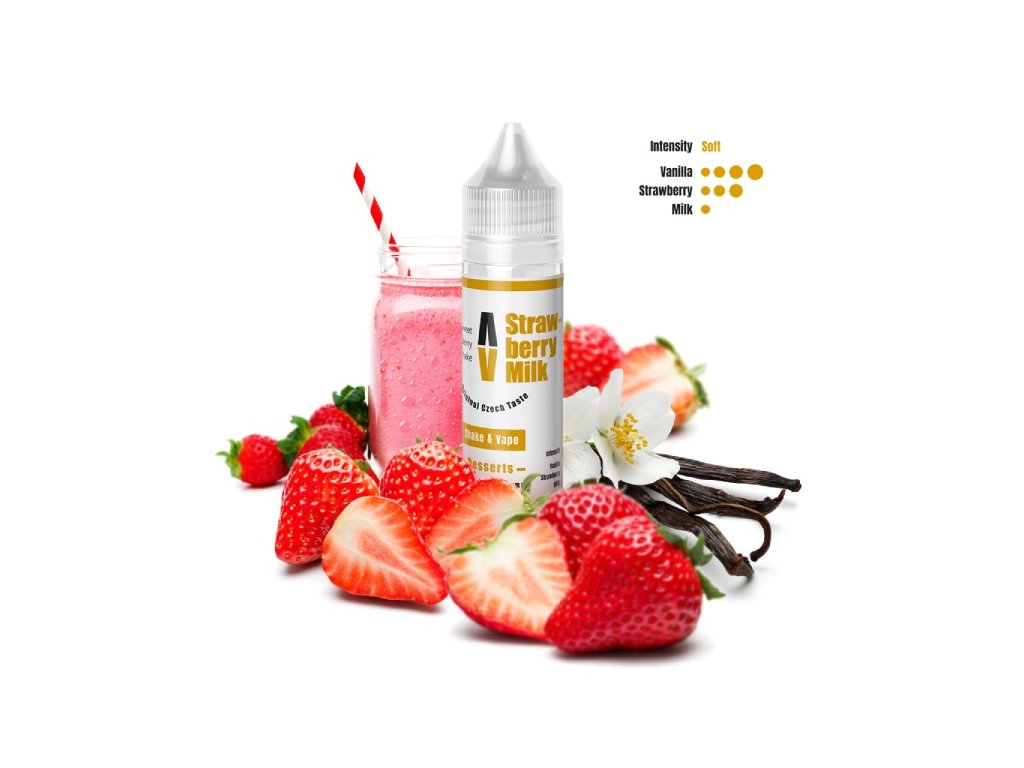 Adams Vape - Shake and Vape - Strawberry Milk