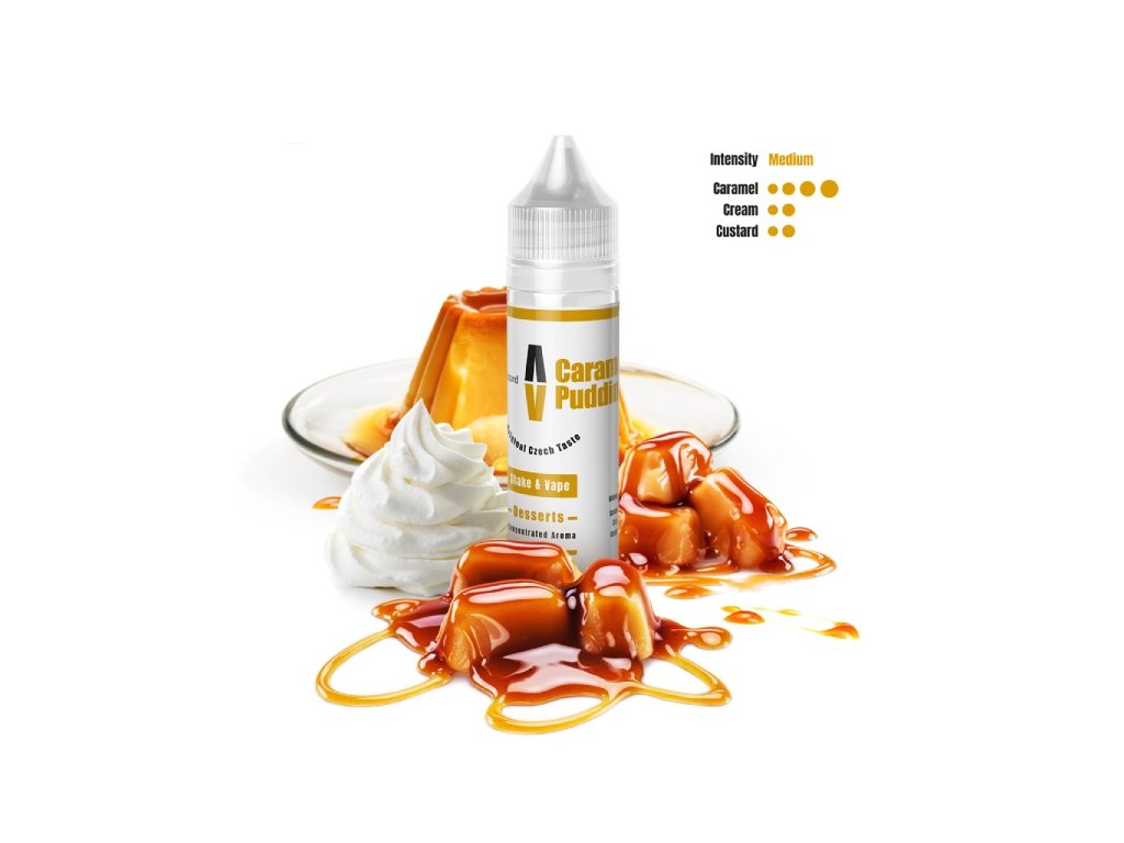 Adams Vape - Shake and Vape - Caramel Pudding