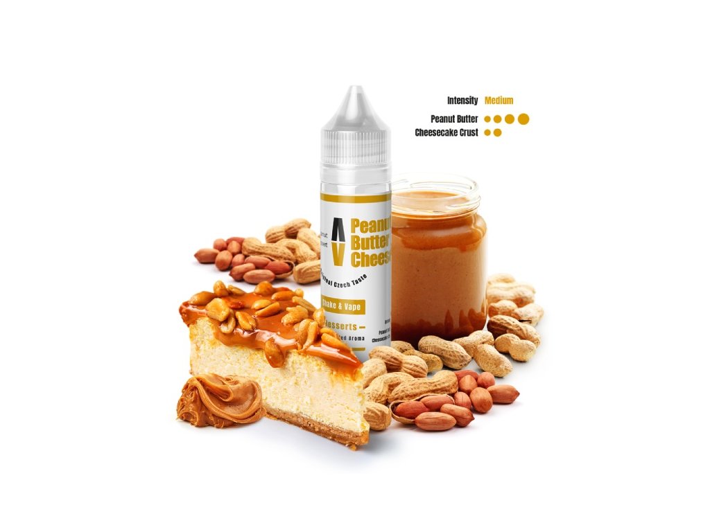 Adams Vape - Shake and Vape - Peanut Butter Cheesecake