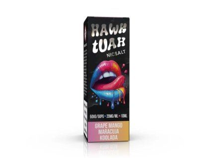 liquid hawk tuah salt 10ml grape mango marakuja koolada 20mg