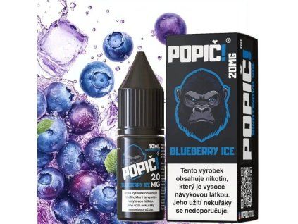 1120 e liquid popic blueberry ice 20mg 10ml