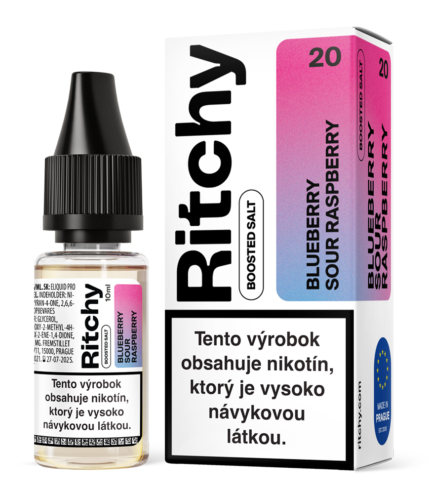 Ritchy - Liqua Ritchy Salt - Blueberry Sour Raspberry 10ml Nikotin: 20 mg