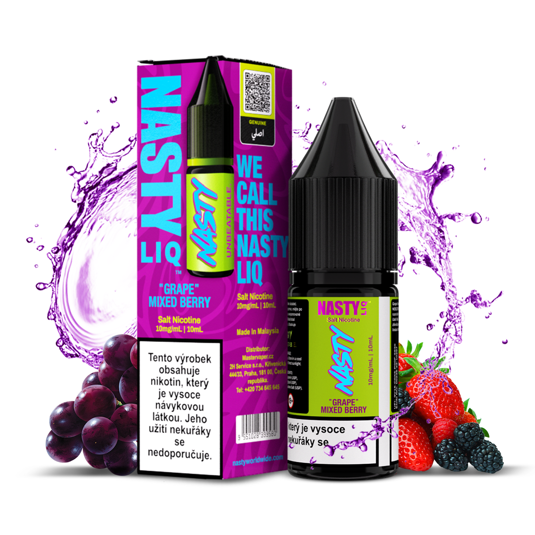 Nasty Juice Nasty LIQ Salt - Grape Mixed Berry 10ml Nikotin: 20 mg