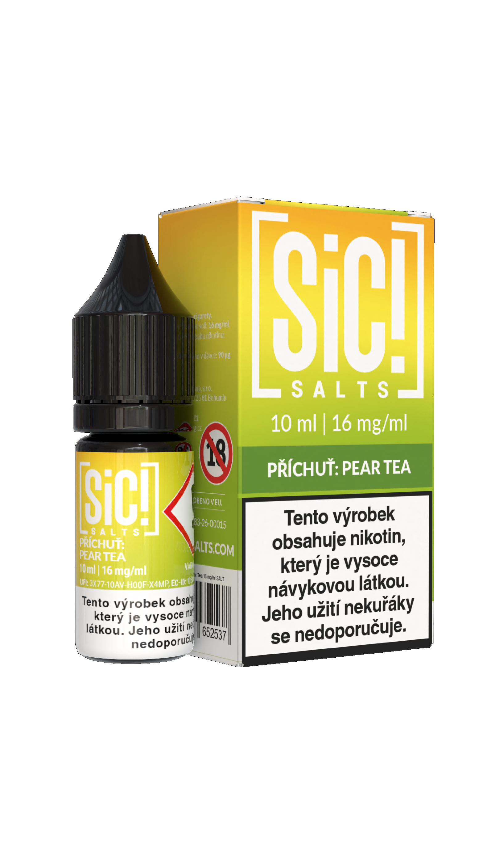 Nikotinová Sůl Sic! Salts - Pear Tea 10ml - 20mg