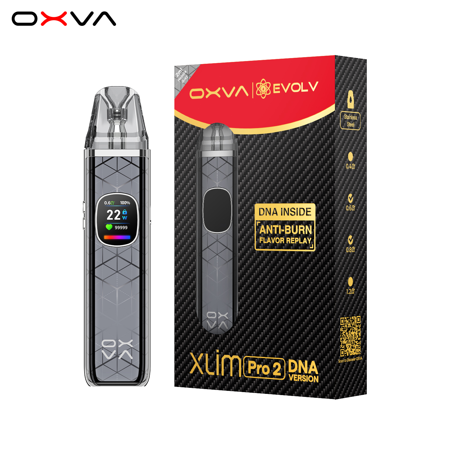 OXVA Xlim PRO 2 POD DNA verze Barva: Silk Brown