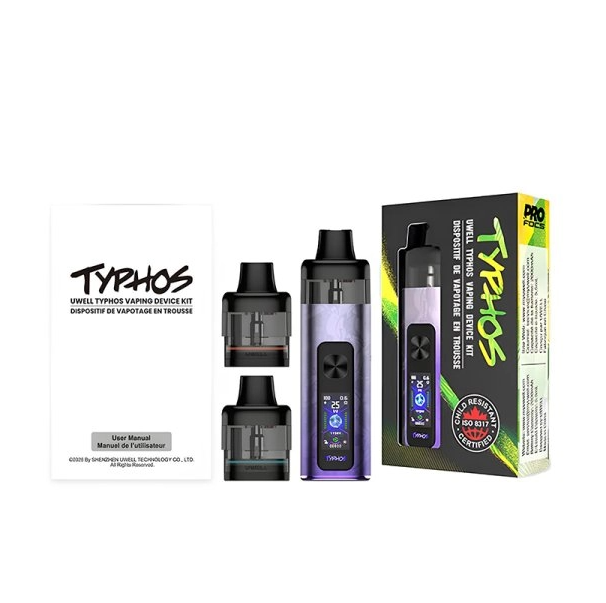 Uwell Typhos POD Kit Barva: Polar Green