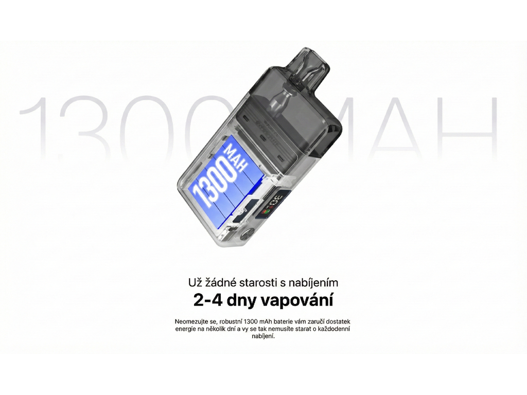 Oxbar Oxpod Elite POD Barva: Matte Gunmetal