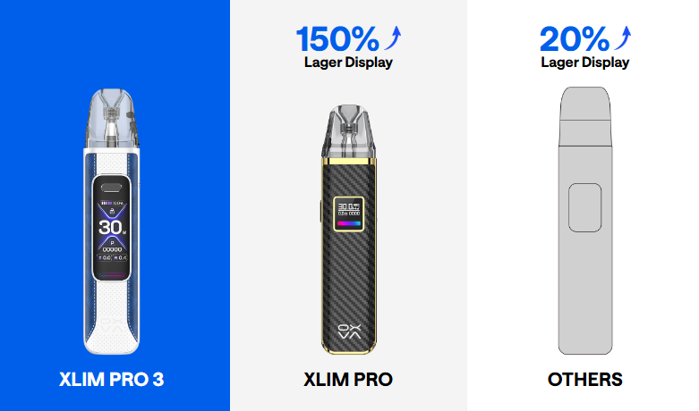 OXVA Xlim PRO 3 POD 30W 1500mAh Barva: Black Leather