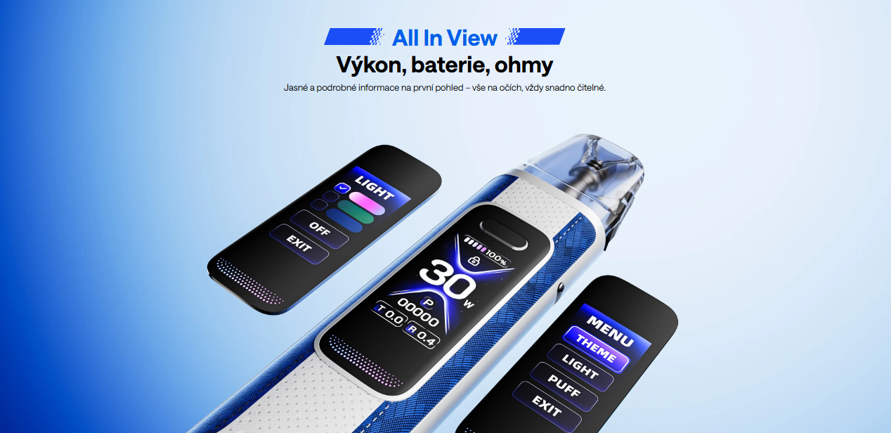 OXVA Xlim PRO 3 POD 30W 1500mAh Barva: Purple Silk