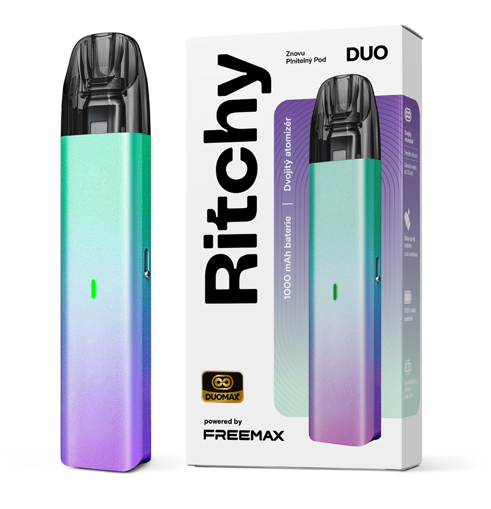 Ritchy - Liqua Ritchy DUO Pod Kit Barva: Cyan Purple