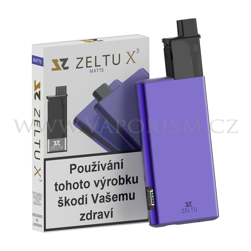 Zeltu X3 Pod sada 620mAh Barva: Fialová